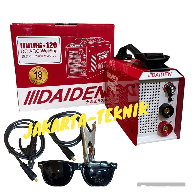 MESIN LAS DAIDEN MMAI 120 / INVERTER LAS DAIDEN MMAI 120 MMA 120A