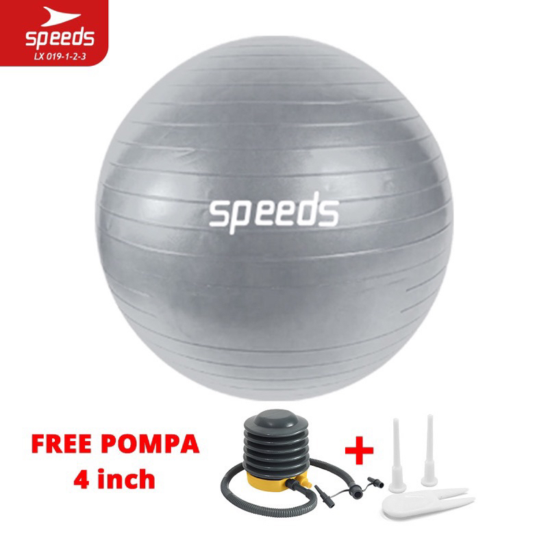 Speeds Gymball 65, 75 Cm / Bola Gym / Bola Yoga Gymball 55Cm, 65Cm, 75Cm (Bonus Pompa)
