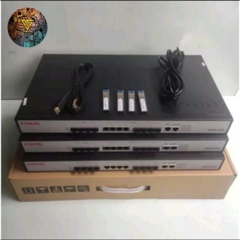 OLT HSGQ E04 XE04 E04R E04ID EPon 4Port Include 4 SFP-EO4ID + 4 SFP