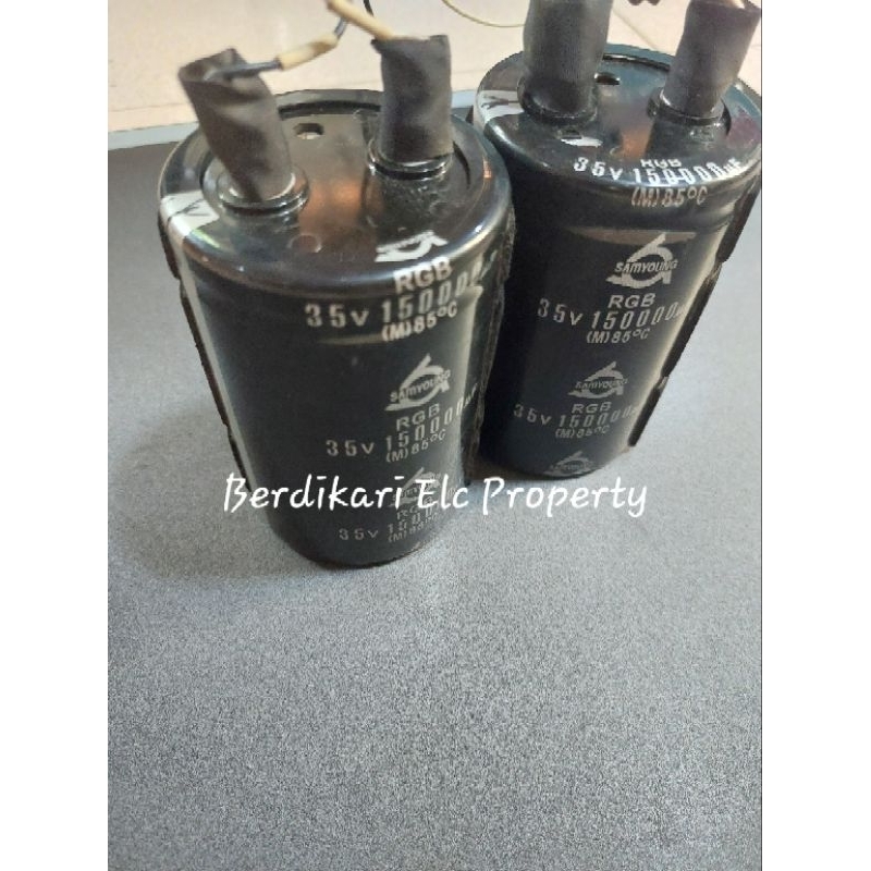 Kapasitor Elko 150000uf 35V