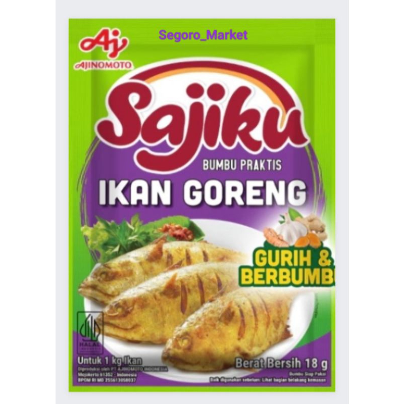 

SAJIKU BUMBU PRAKTIS IKAN GORENG 18GR