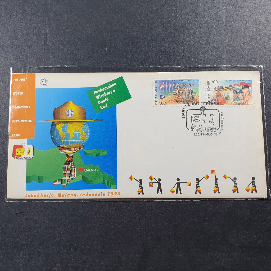 

Perangko SHP Perkemahan Wirakarya Dunia ke-1 Tahun 1993