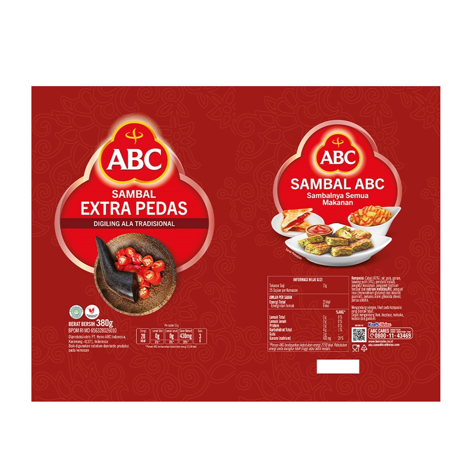 

Super Promo ABC Saus Sambal Extra Pedas 380 g
