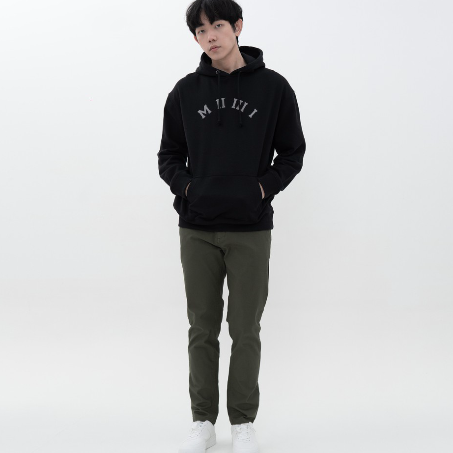 CRTW6720 ORIGINAL% M231 Hoodie Panjang Hitam 2197C