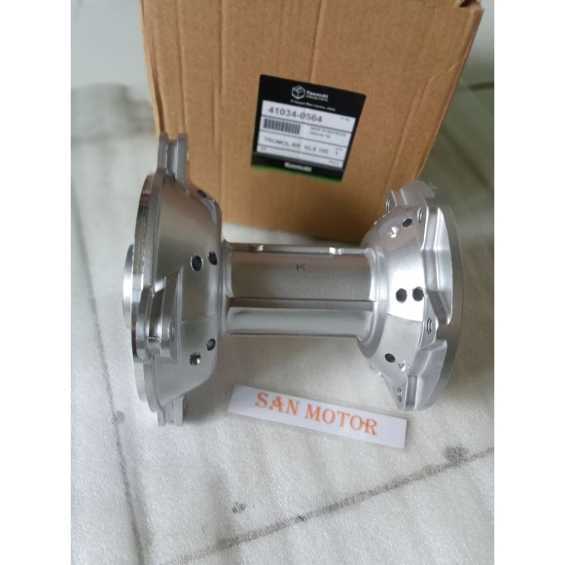 TROMOL BELAKANG KLX 150 KLX D TRACKER RUJI 28 KUALITAS ASLI.