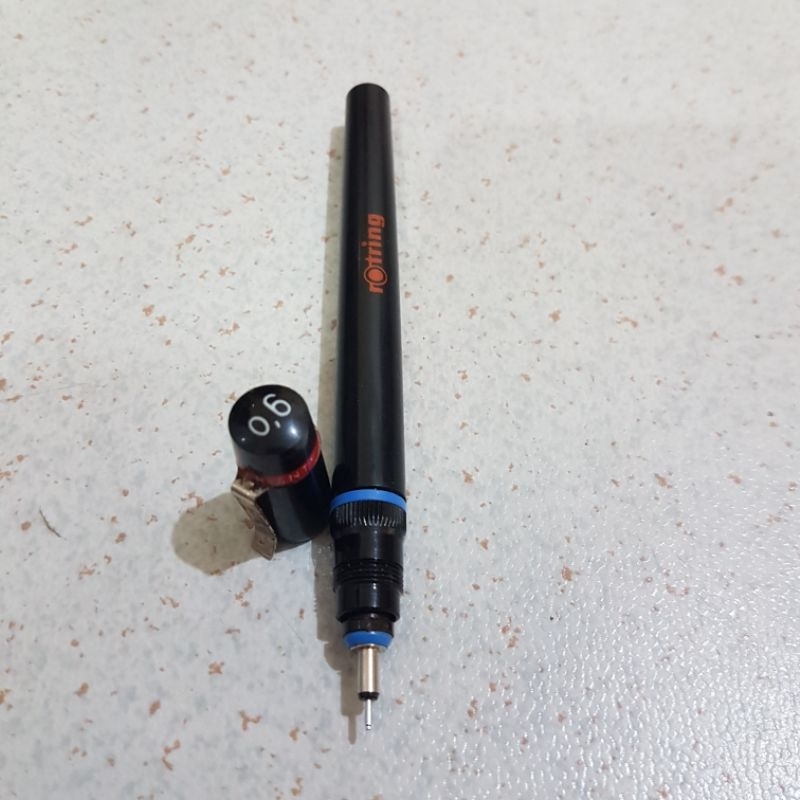 

Jarang Rotring Variant 0.6 keluaran lama asli tua rapido pulpen teknik item#1