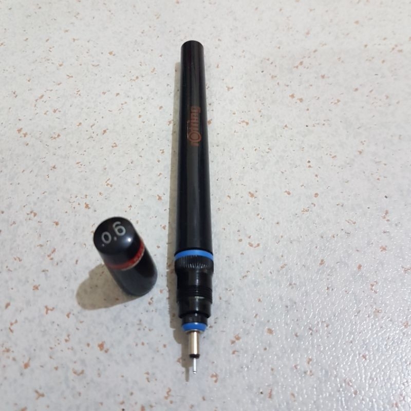 

Jarang Rotring Variant 0.6 keluaran lama asli tua rapido pulpen teknik item#2