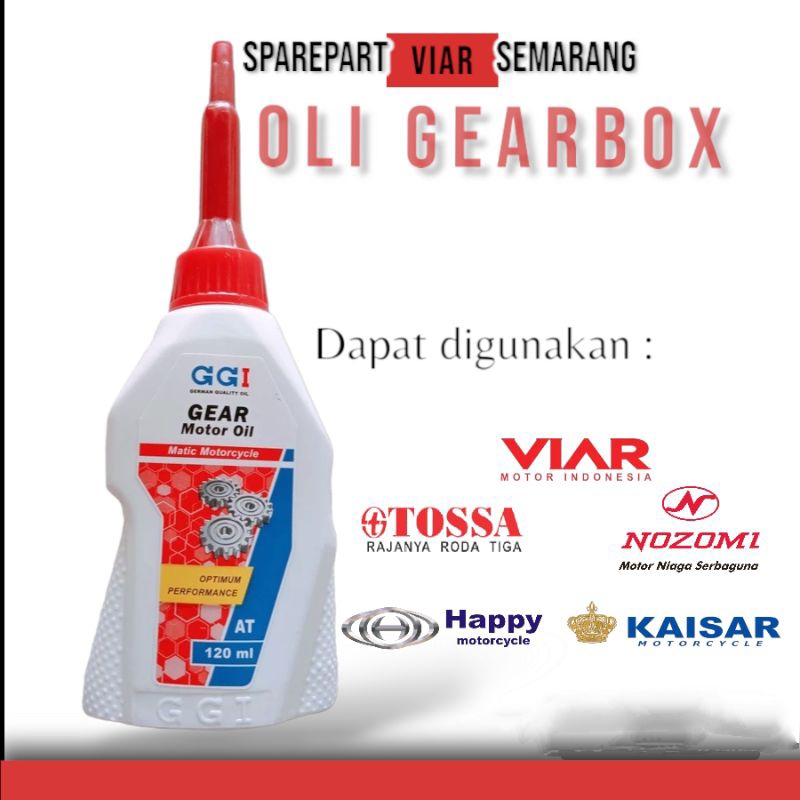 Oli Gearbox maju mundur viar tossa kaisar ktm jialing dll 120ml