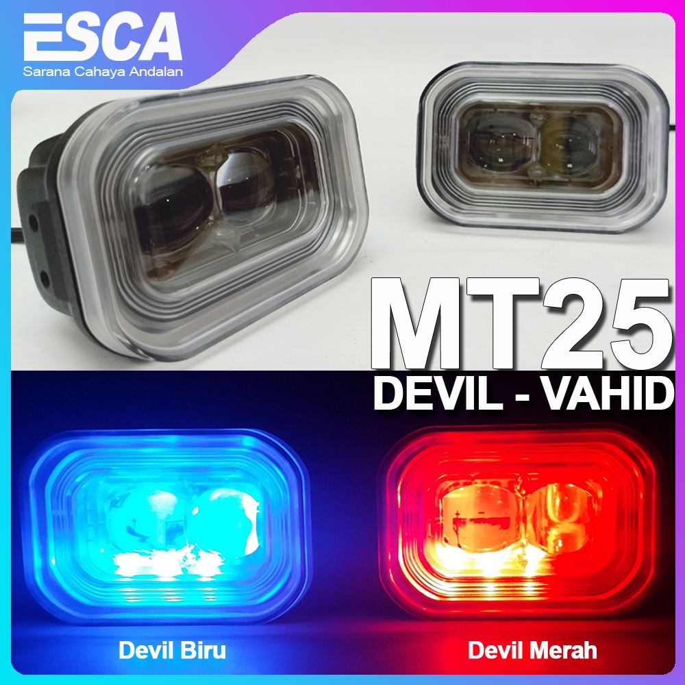 MT25 Vahid | Lampu Tembak MT 25 | lampu Sorot | LED Cree Foglamp