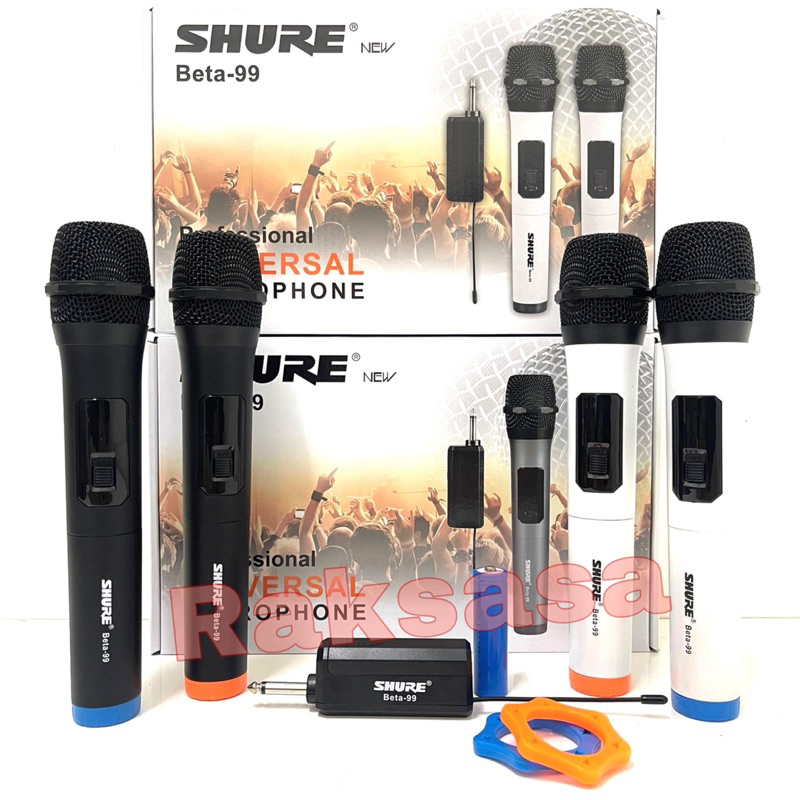 Mic Wireless Shure BETA99 Handheld Beta99 shure beta 99