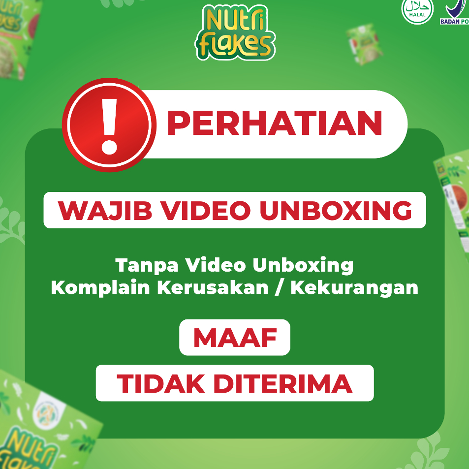 

Best Terlaris Nutriflakes Umbi Garut Asam Lambung, Maag dan Gerd 3 Box Terupdate