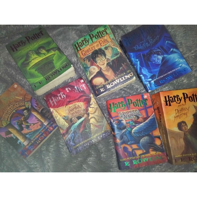 preloved novel HARRY POTTER (original) jilid 5