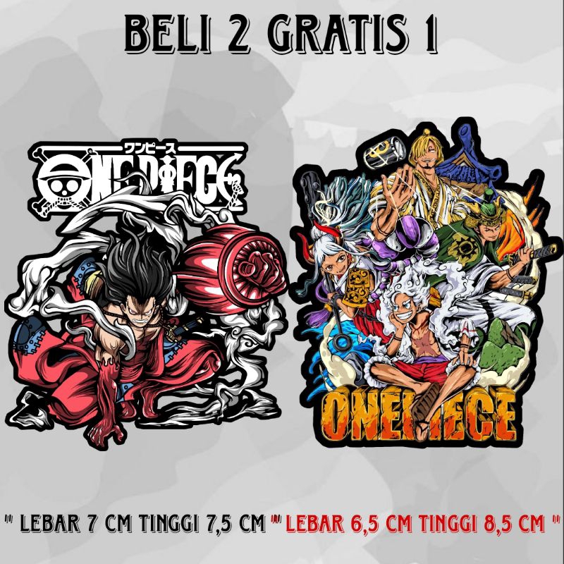 

Stiker Hologram OnePiece Stiker Case Hp Stiker Murah Buy 2 get 1 (Minimal 3pcs)