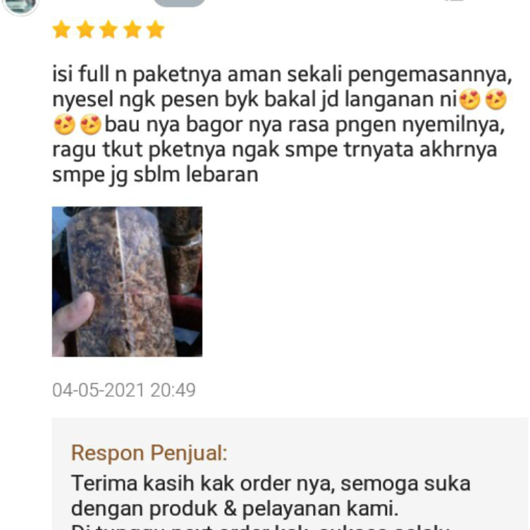 

Terbatas Bawang Goreng Asli Brebes | Bawang Merah Goreng Renyah Terlaku.