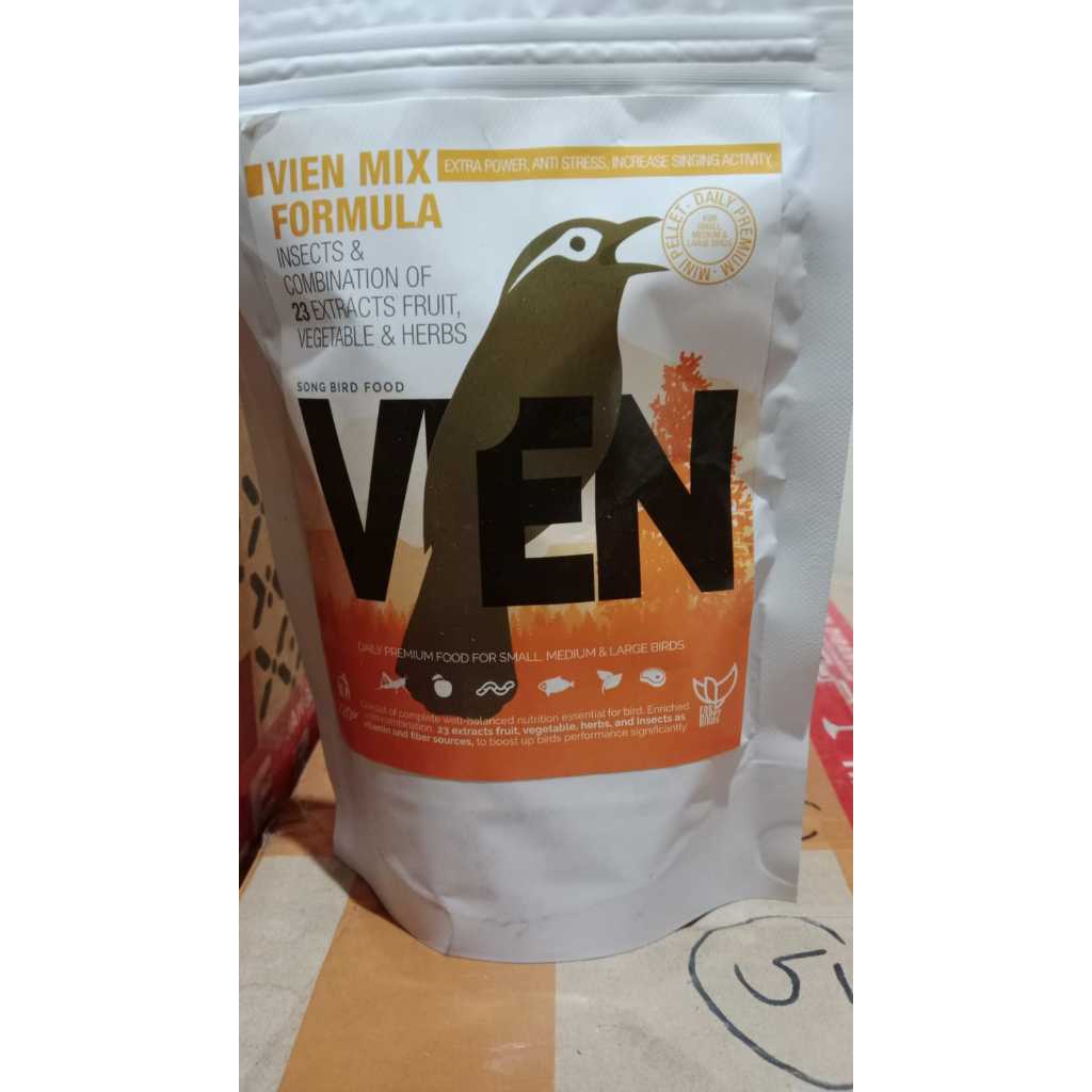 VOER VIEN WAMBI HWAMEI PAKAN BURUNG UNTUK WAMBI DAN BURUNG LAINNYA