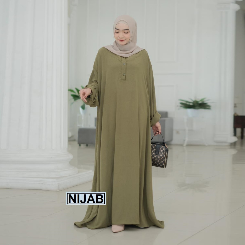 BAJU GAMIS SYARI JUMBO Bagus LD 160 MEWAH - Sakina MAXI Dress