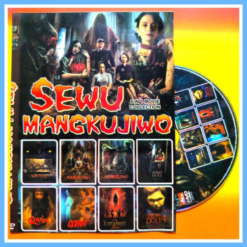 Kaset Film Horor Indonesia Koleksi SEWU DINO dan MANGKUJIWO Seleksi Pilihan Terlengkap.