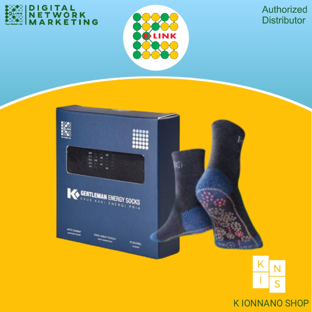 Kaos Kaki Kesehatan Original K link K Gentleman Energy Socks