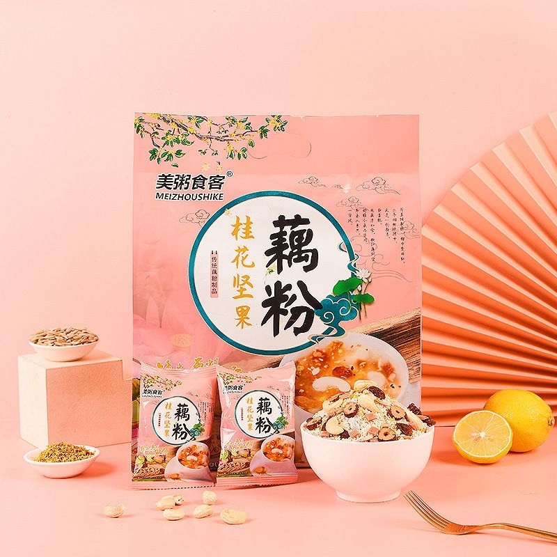 

Ou Fen Lotus Root Bubuk Akar Teratai 500gr MEIZHOUSHIKE