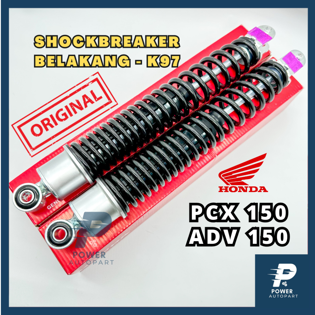 ( GARANSI ) ORIGINAL Shockbreaker Belakang PCX 150, ADV 150 KUALITAS ORIGINAL - Shock K97
