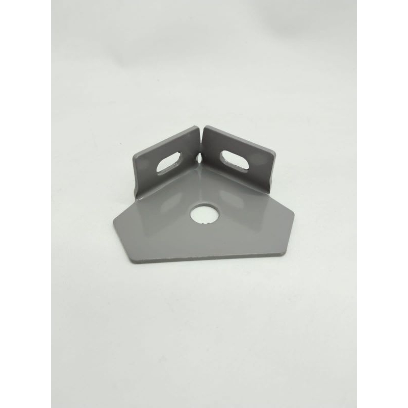 Kaki Siku Lubang Besi Tebal Kaki Besi Siku Lubang Plat Besi Siku Kaki Tapak Rak Lubang