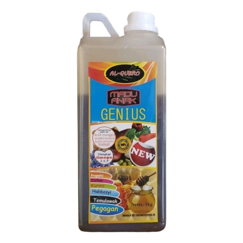 

Madu Alqubro Anak Genius 1kg