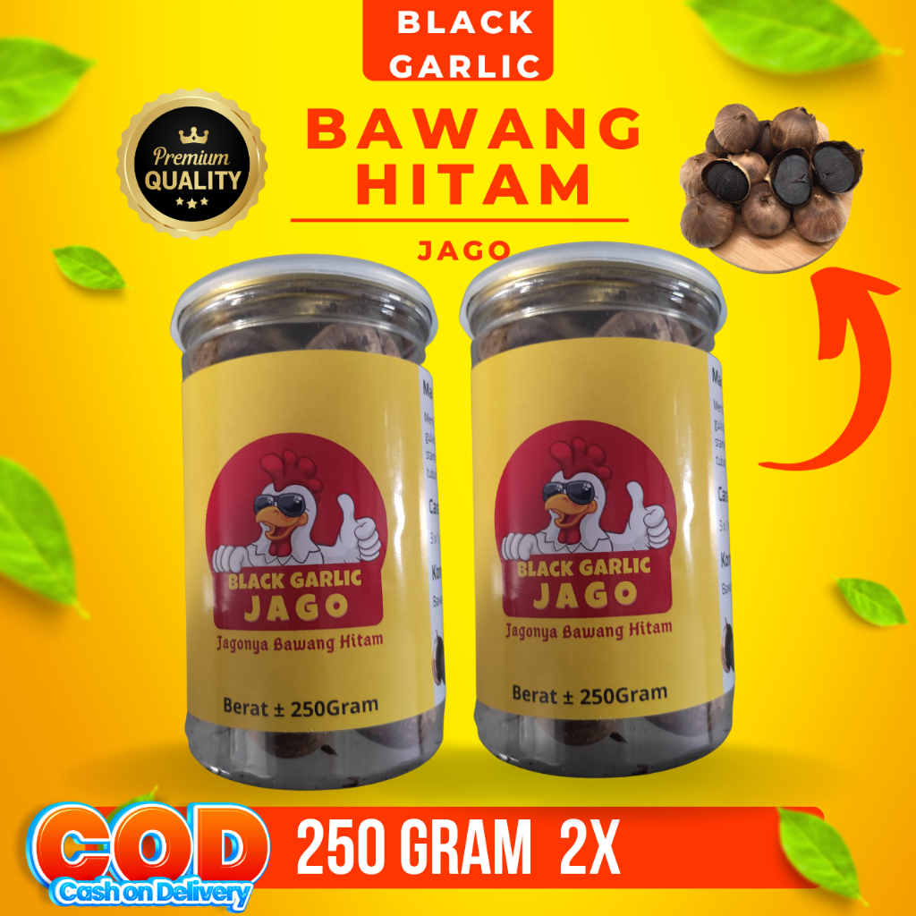 

Black garlic Bawang Hitam Lanang 500gram