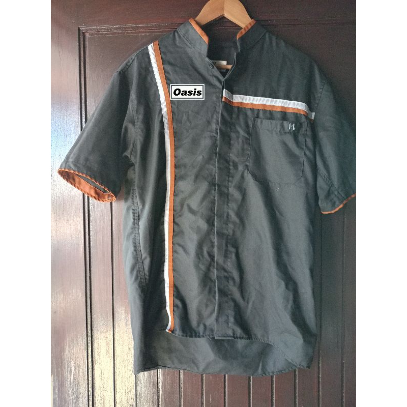 Kemeja baju band oasis second unofficial bootleg