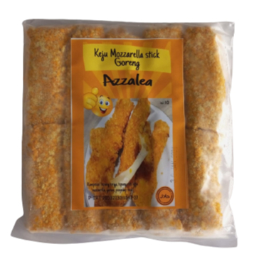 

AZZALEA Mozzarella Stick Isi10 (Tahan suhu ruangan 2 hari)