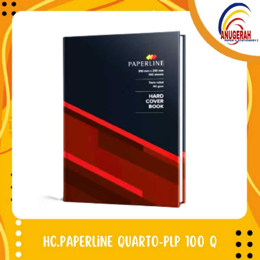 

PAPERLINE HC PRO 100 QUARTO BUKU TULIS (PCS)