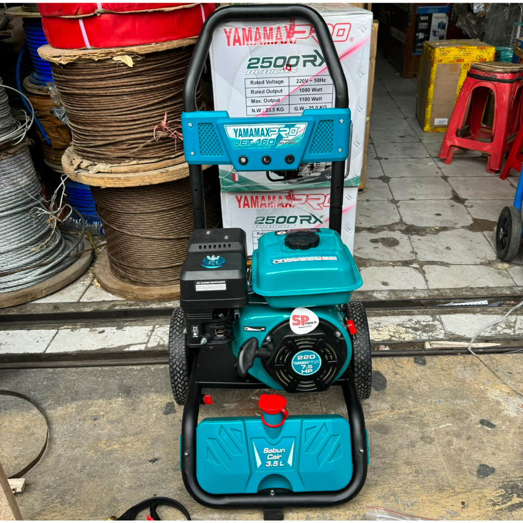 JET CLEANER MESIN STEAM STIM BENSIN 200 BAR YAMAMAX PRO HIGH PREASSURE JET 160