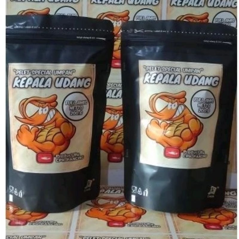 umpan/pelet kepala udang