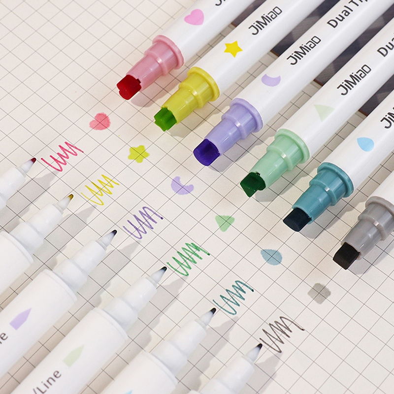 

EG-Penyorot Stempel Stabilo Dua Ujung Highlighter Pen Stabilo Pastel Alat Tulis Anak-EG