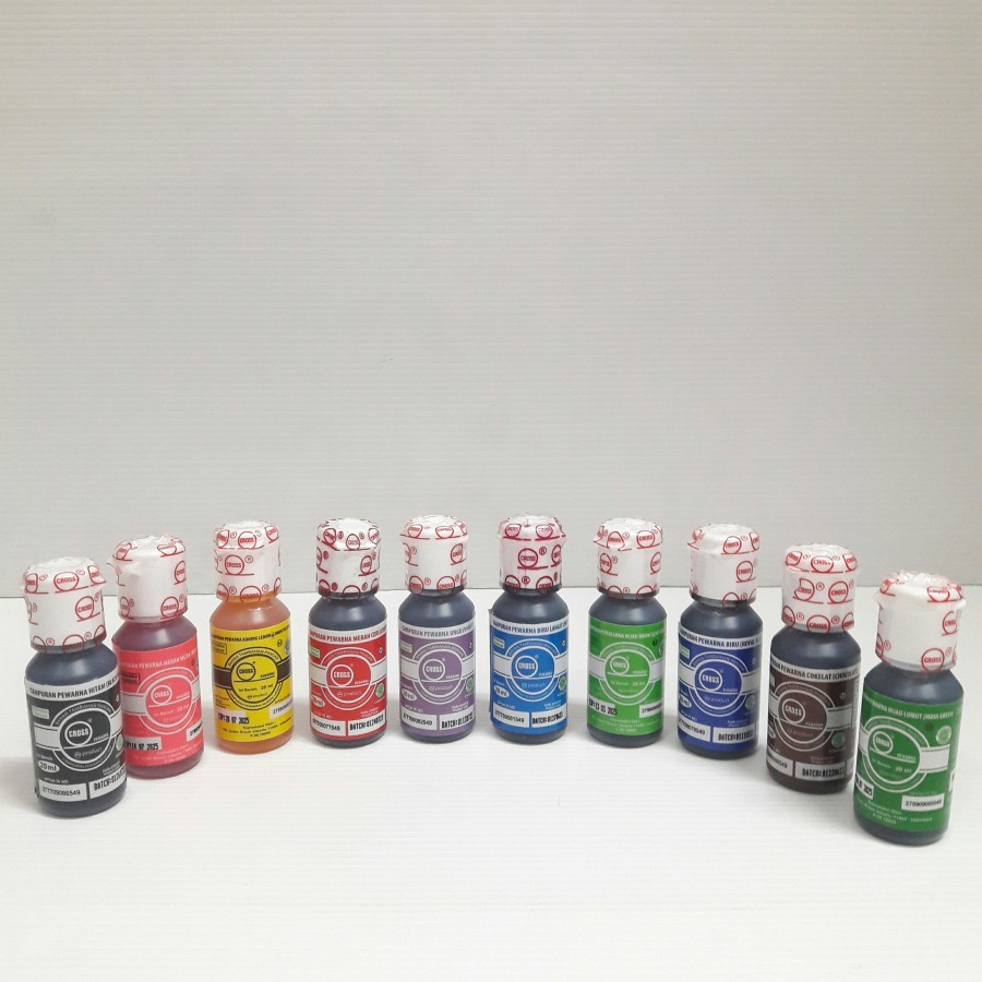 

PEWARNA MAKANAN DIVA CROSS 20 Gr / LIQUID ICING / FOOD COLOR / COLOUR