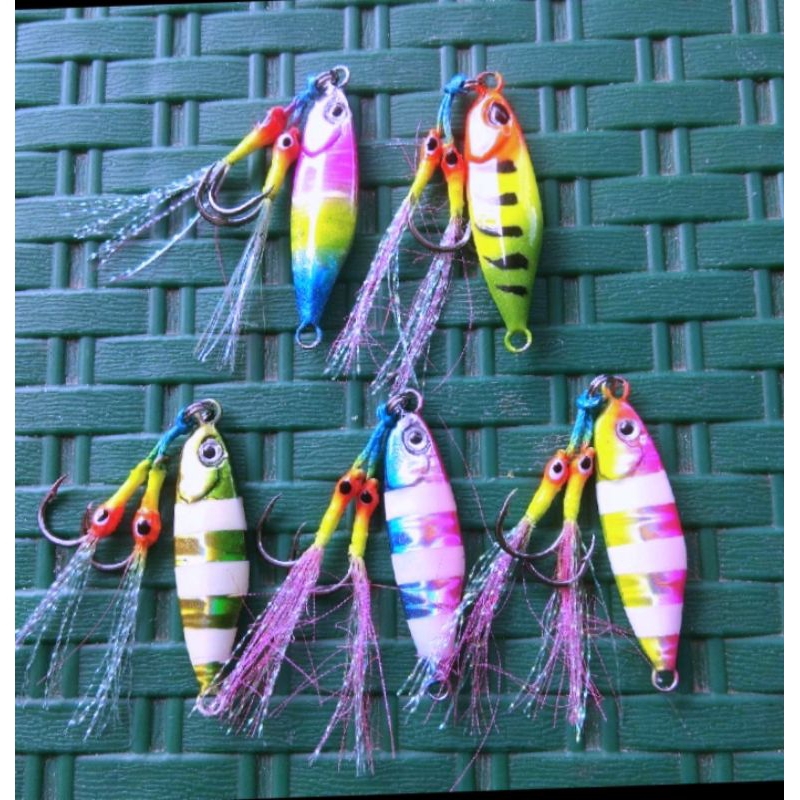 5 PCS MICRO JIG 10 GRAM COPY TETRA