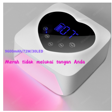 CORDLESS UV NAIL LAMP CORDLESS UV LAMP LED LAMPU NAIL LAMP UV LAMPU KUKU PENGERING KUKU UV LED Nail 