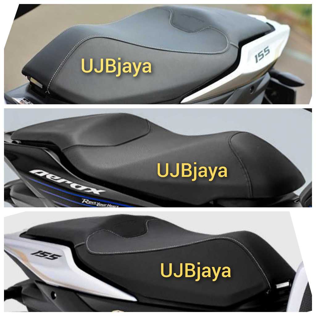 Kulit Jok Motor  Aerox 155 Standar / Bahan Ori Sarung Jok Motor  Aerox 155 A11