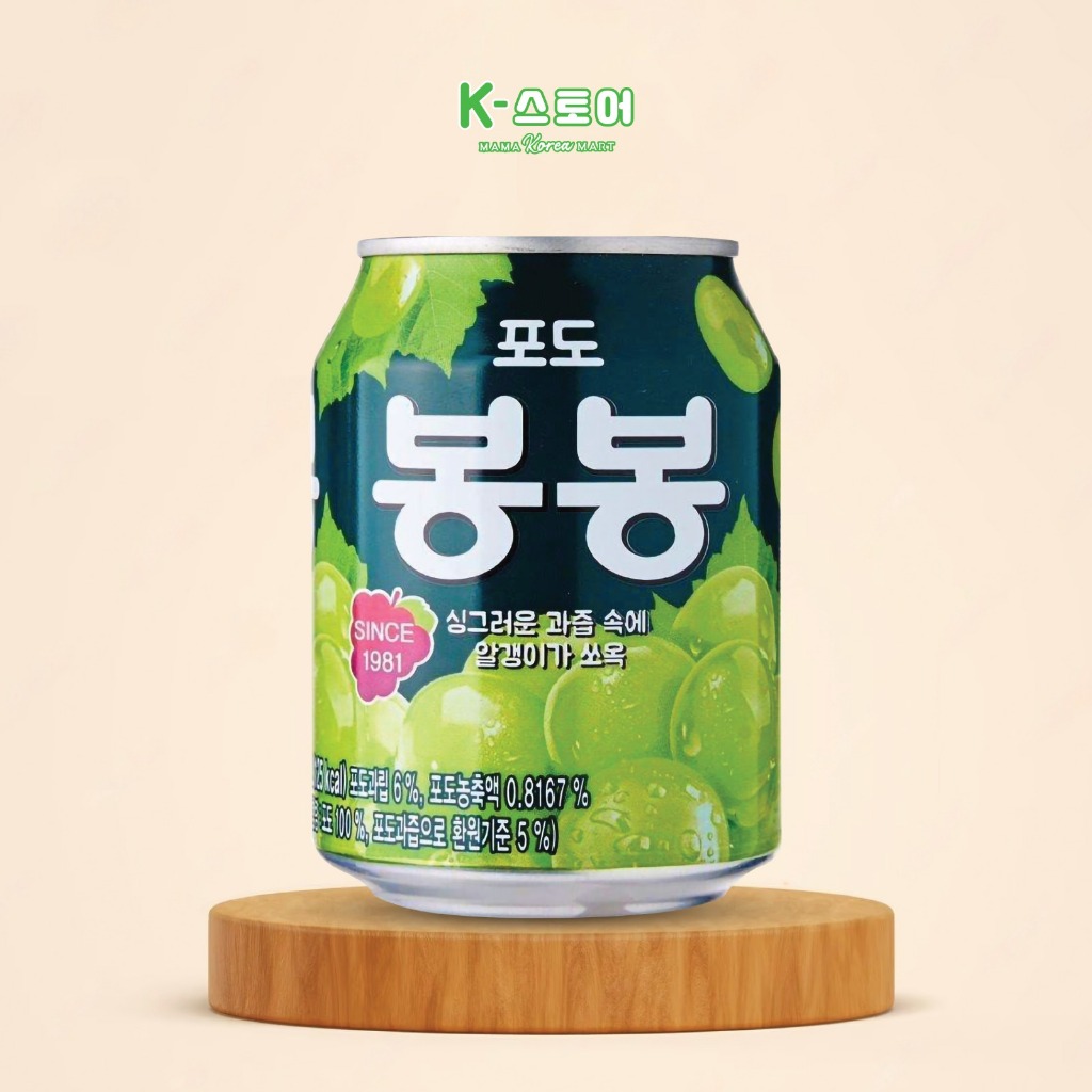 

HAITAI GRAPE JUICE WITH SACS 238ML/JUS ANGGUR