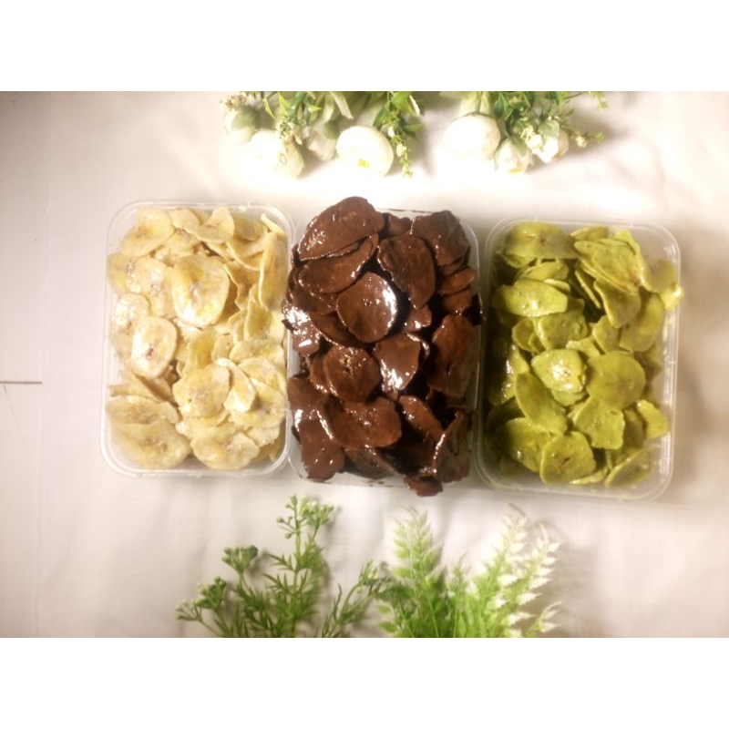 

pisang lumer keripik,varian rasa,berat 250gr