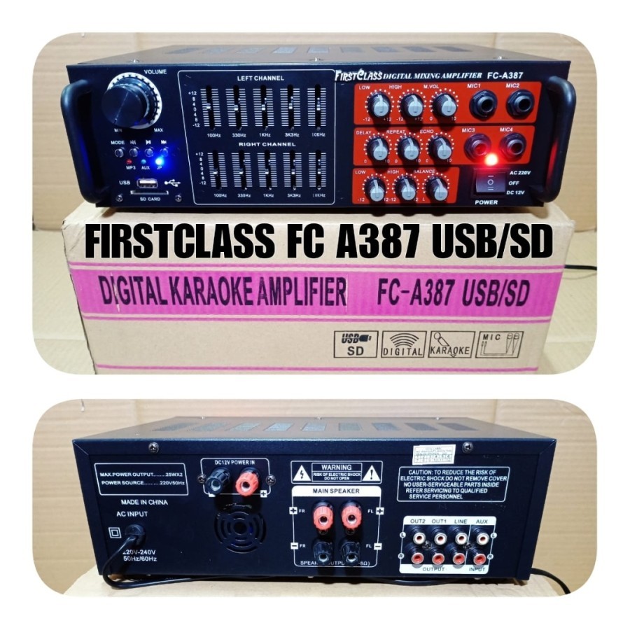 AMPLIFIER FIRSTCLASS FC A387 / FCA387