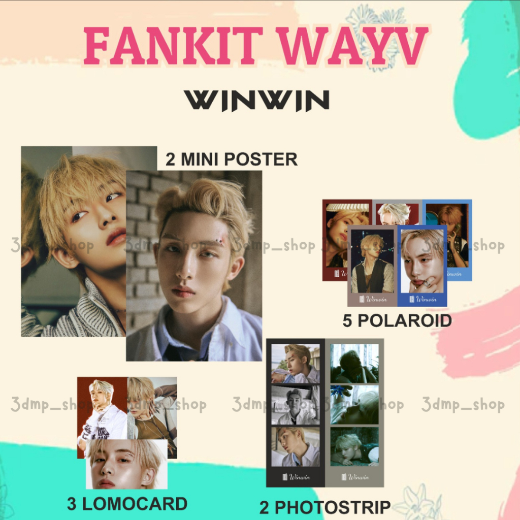 Paket Fankit Fangirl Yangyang Hendery sungchan xiaojun shotaro kun lucas Nct wayv kick back On my yo