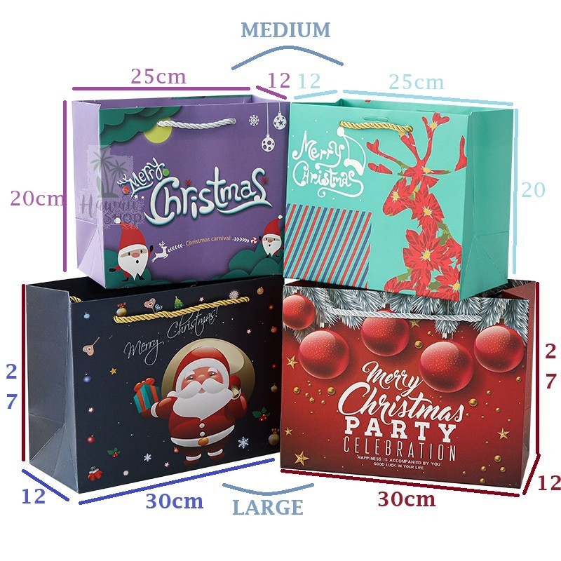 

Paper Bag Christmas / Paper bag natal / Xmas