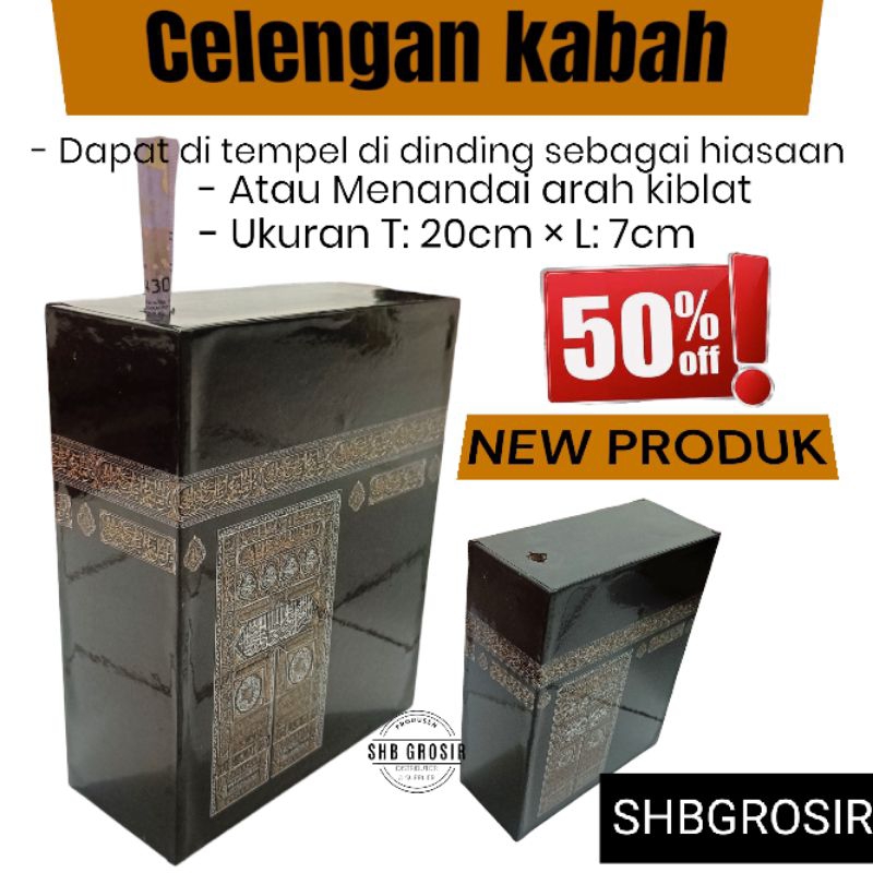 Celengan Ka'bah CELENGAN KABAH celengan Ka'bah tanpa kunci