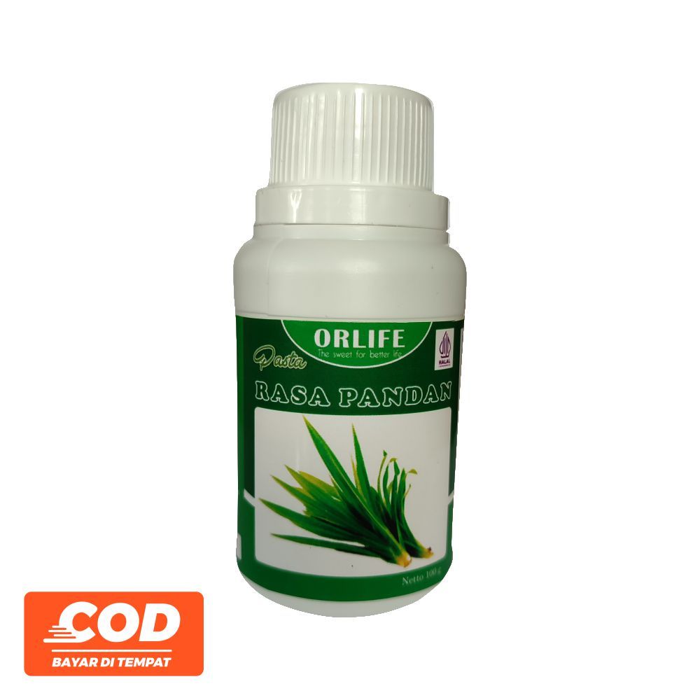 

✔️Pasta Rasa Pandan 100 Gram Orlife / perisa minuma es segar / Orlife Pandan / perisa pasta es