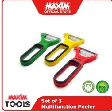 MAXIM Multifunction Peeler 3pcs