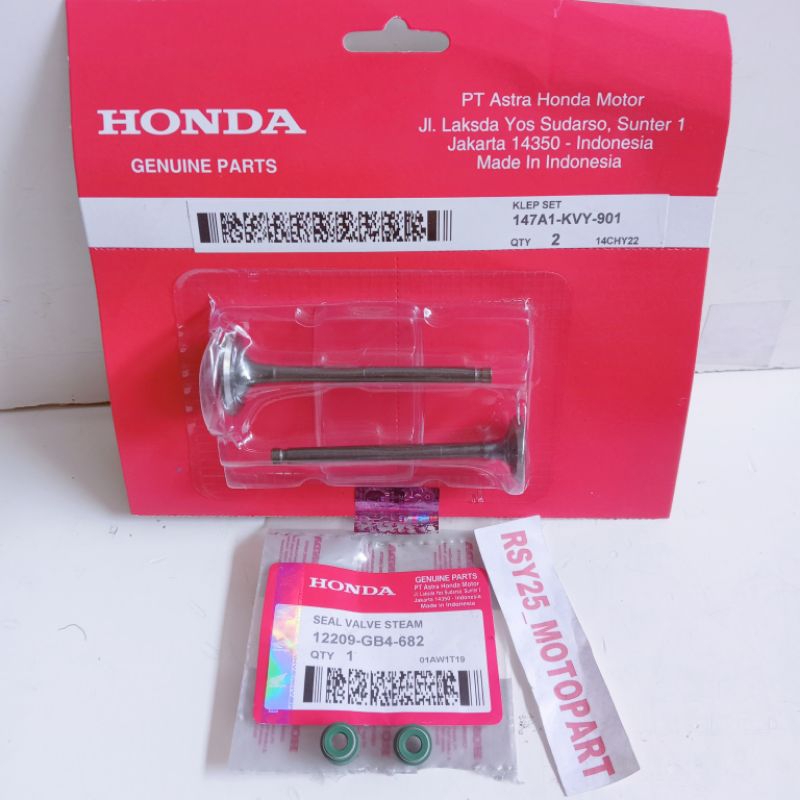 Payung Klep+Sil Klep Honda Beat Karbu, Scoopy Karbu, Spacy Karbu KVY