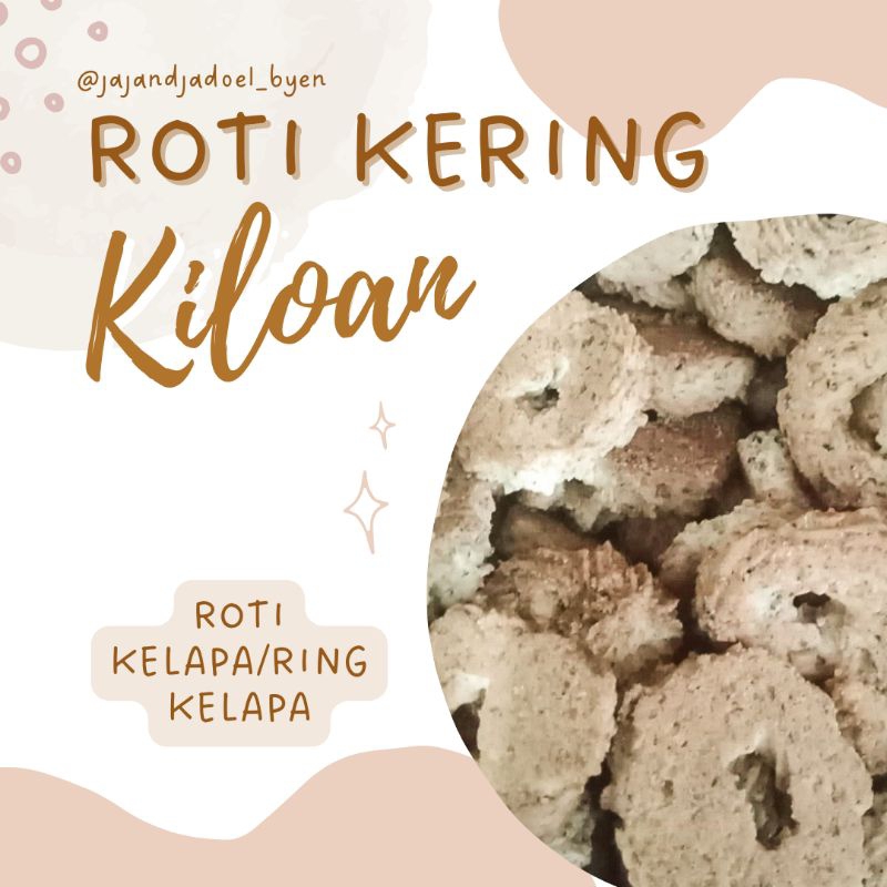 

ROTI KELAPA RING KELAPA 250gram | roti jadul enak | biskuit kelapa homemade | teman teh kopi