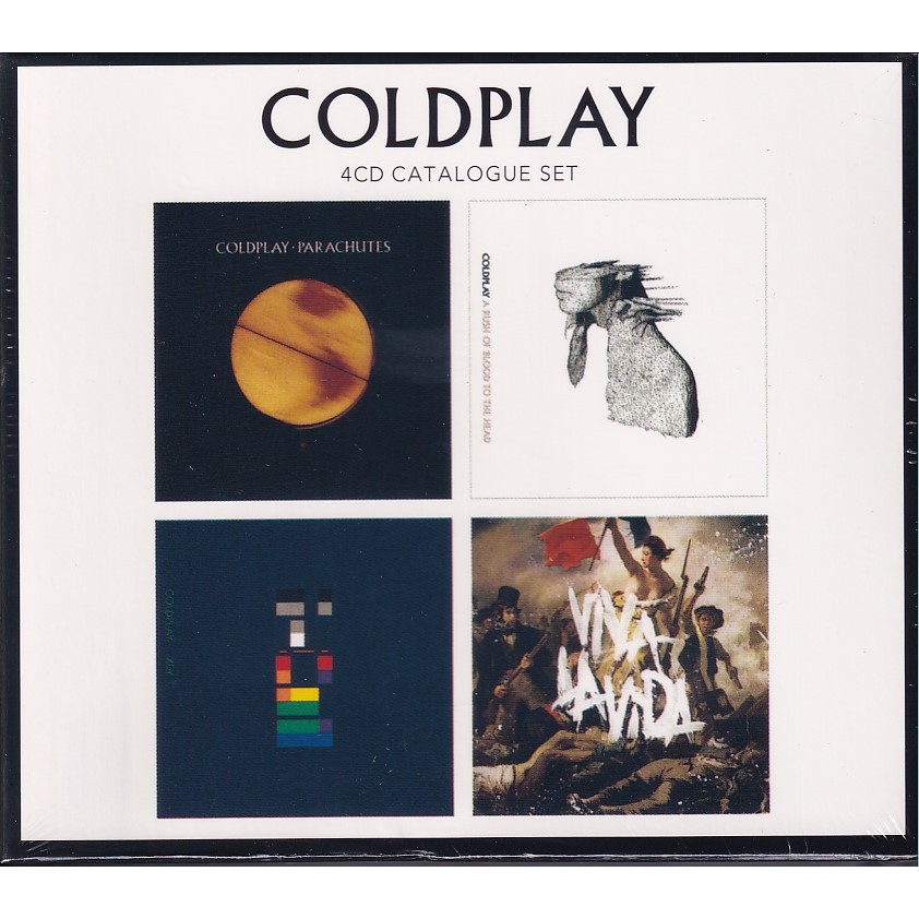 CD Coldplay - 4CD CATALOGUE SET