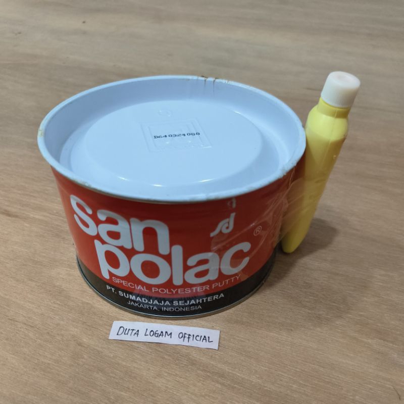 Dempul SANPOLAC 1kg dempul besi cat interior kayu mobil