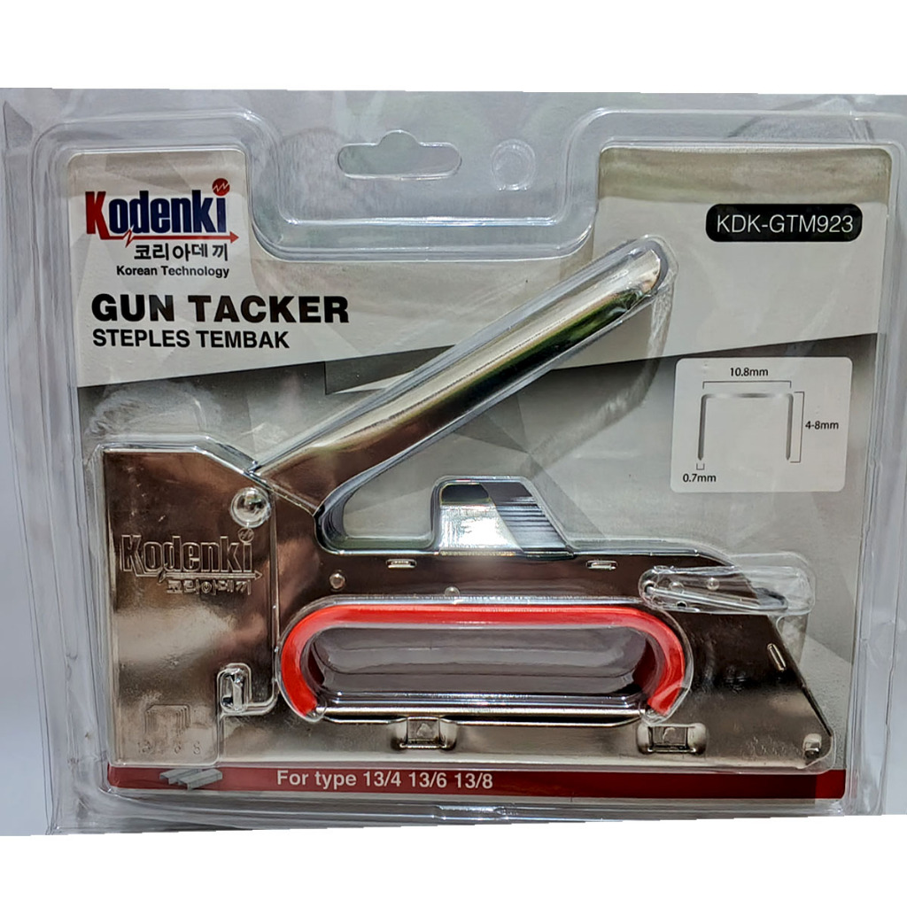

Staples Gun Tacker KODENKI R23/Staple Tembak Hekter Tembak Stapler Jok Motor Gun Tacker